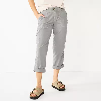 Sonoma Classic Stretch Capris