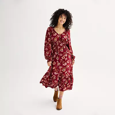 Sonoma Essential Wrap Maternity Dress