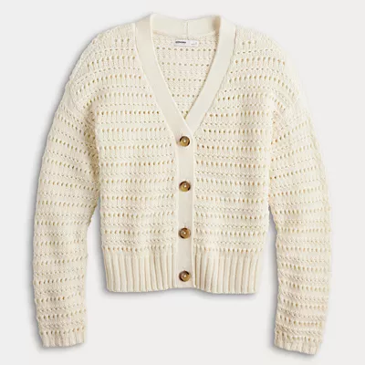 Sonoma Classic Button Cardigan