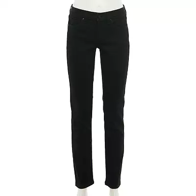 Sonoma Petite Straight-Leg Jeans