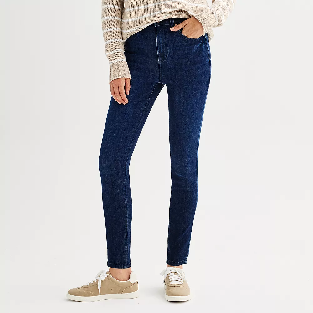 Sonoma High Waisted Skinny Jeans